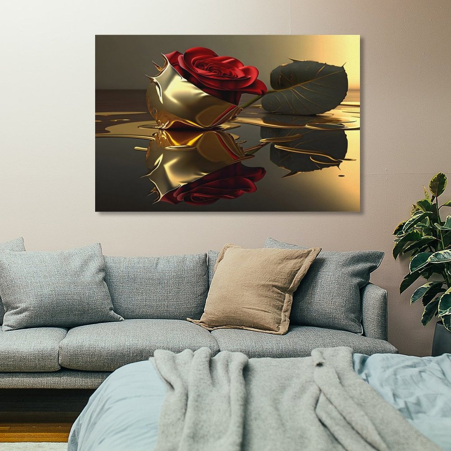 Hanging Poster (Horizontal 3:2)-12x18 inch/ 8x12 inch