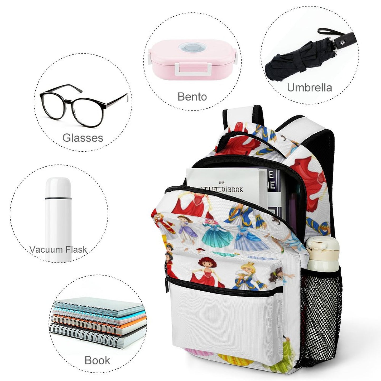 Children's School Backpack A012 (8 Sites)