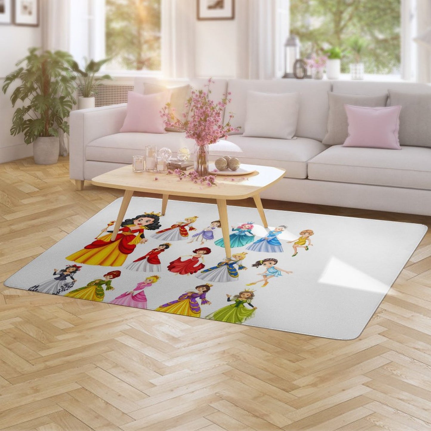 Coral Velvet Floor Mat for Home-60"x40"