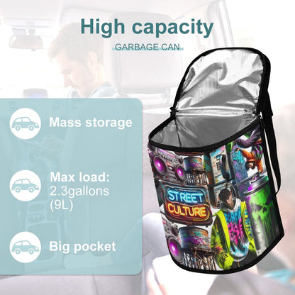 Collapsible Car Trash Bin