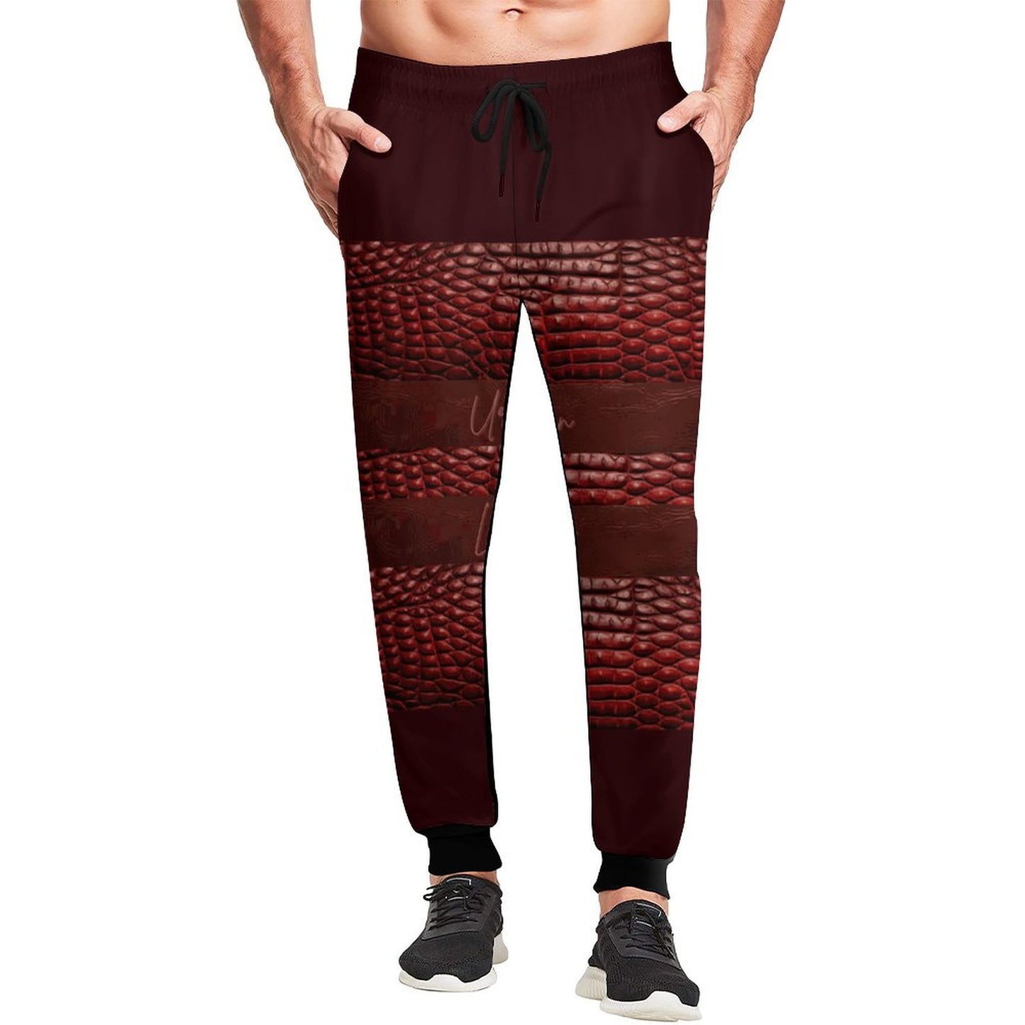 Men's Printed Sweatpants (Front All-Over Printing)
