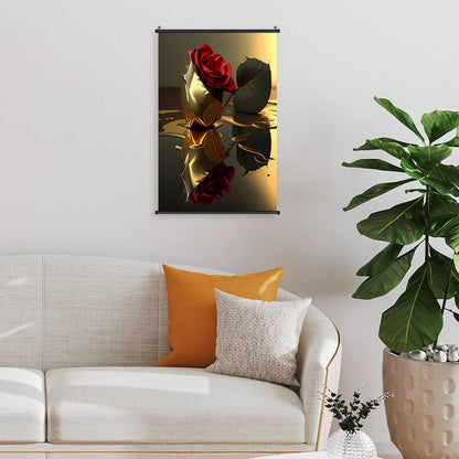 Canvas Hanging Poster with Scrolls-16"x24"/ 40x60cm