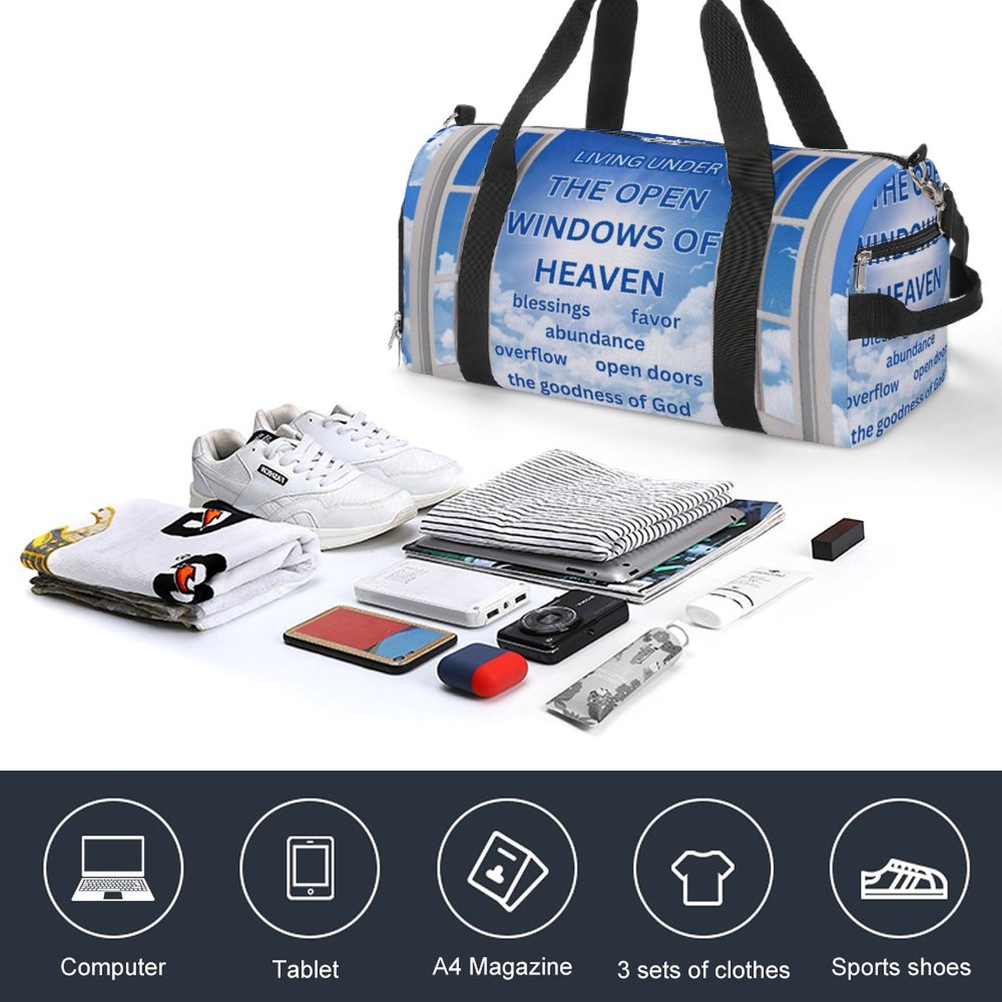 Gym bag Capacity Sports Duffel