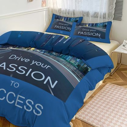 3-Piece Bedding Set-102"x90"/ 259x229cm (Dual-sided Printing)