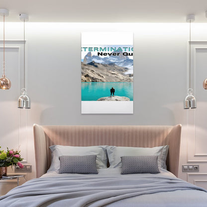 Framed Wooden Poster Hanging (Vertical 2:3)-8x12 inch