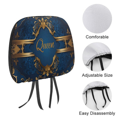 Custom Car Headrest Covers