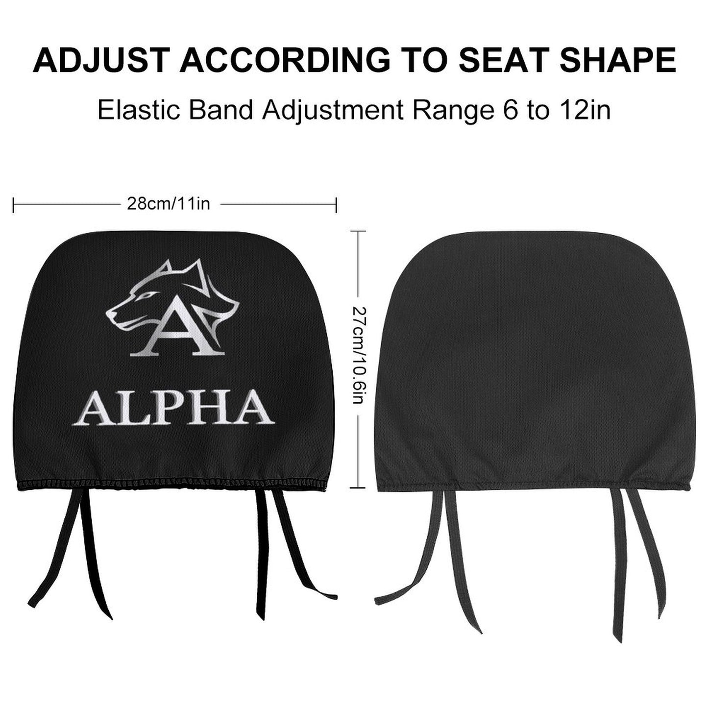 Custom Car Headrest Covers