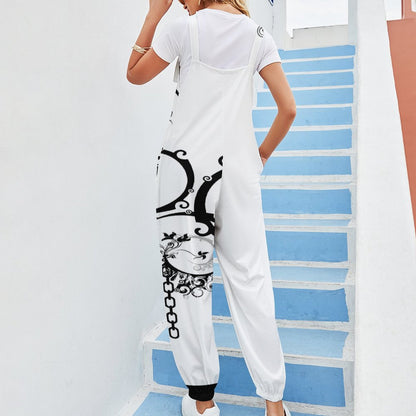 Spaghetti Strap Jumpsuit RP (All-Over Printing)