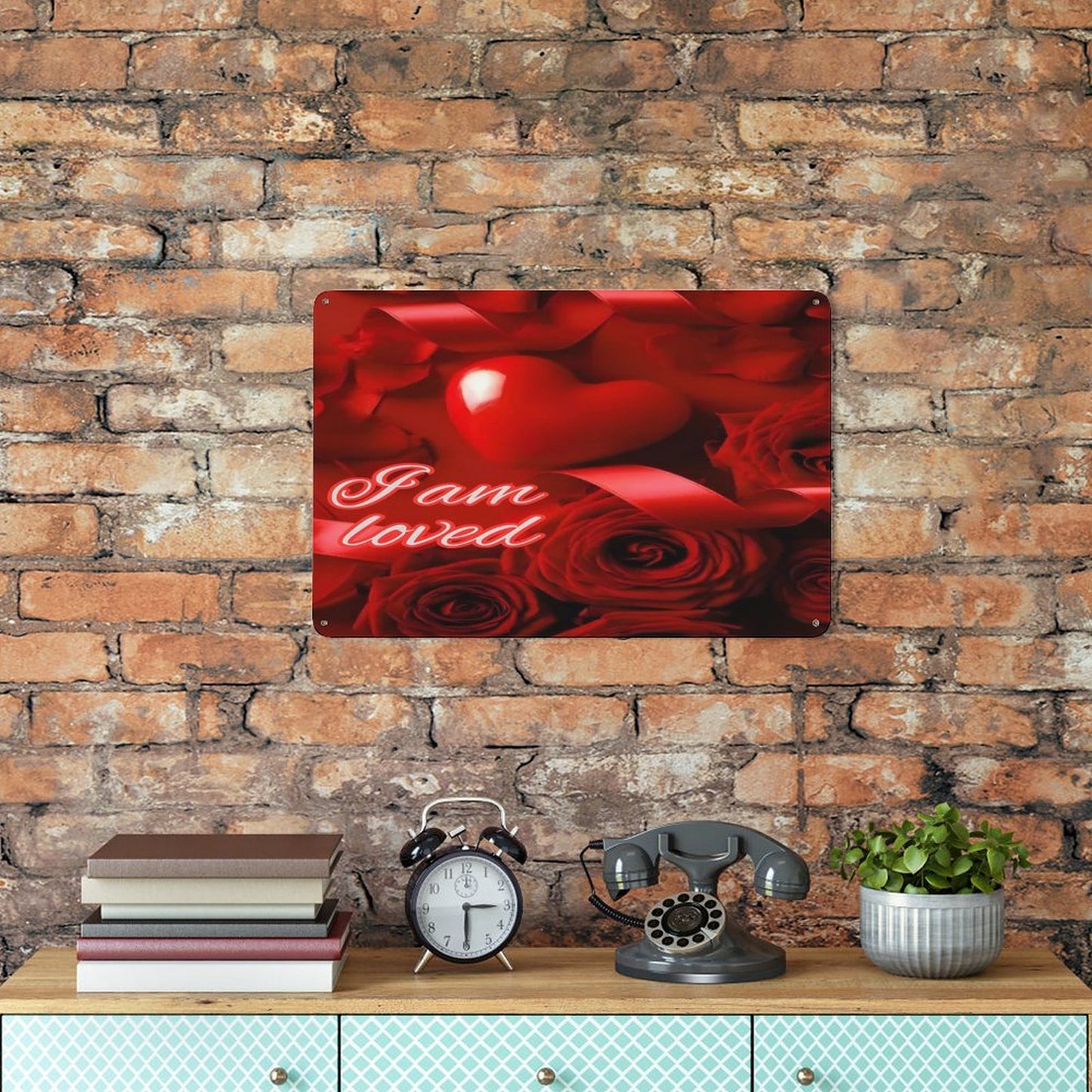 Horizontal Vintage Metal Sign-7.9"x11.8"/ 20x30cm