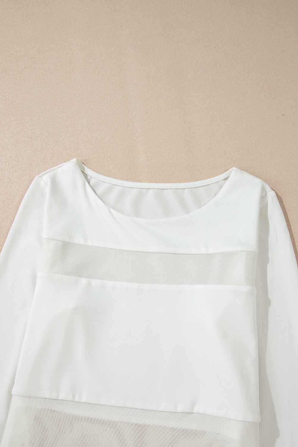 Round Neck Long Sleeve Bodysuit-S-XL