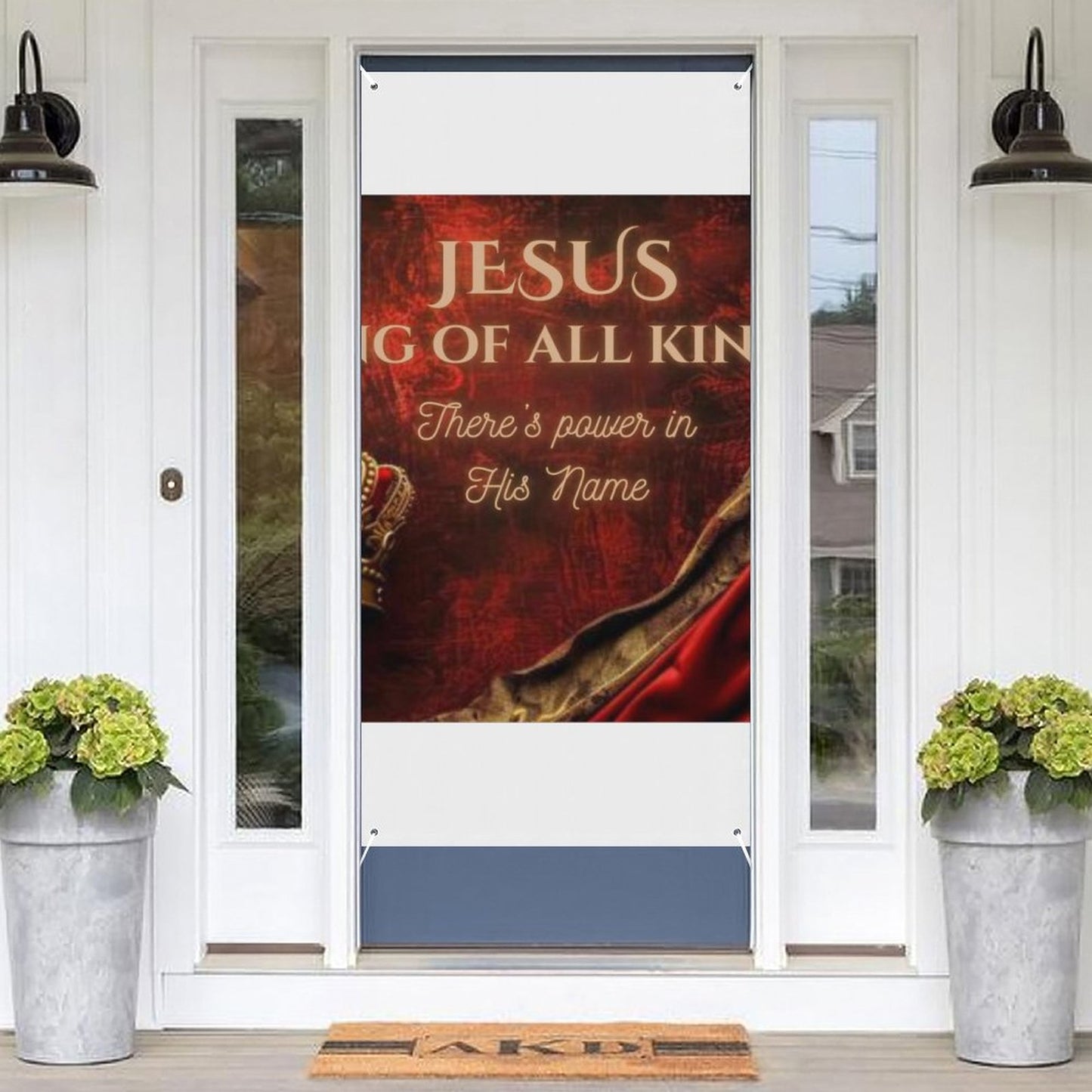 Decorative Door Curtain-35.43"×70.87 "/90x180cm