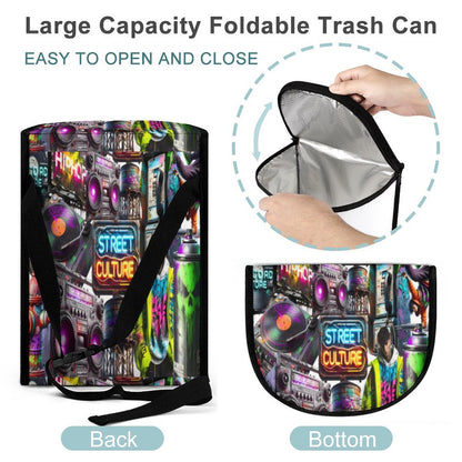 Collapsible Car Trash Bin
