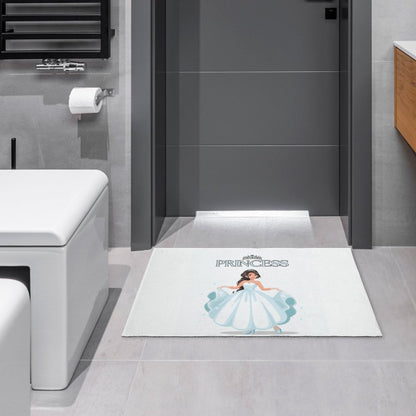 Crystal Velvet Bedroom Floor Mat