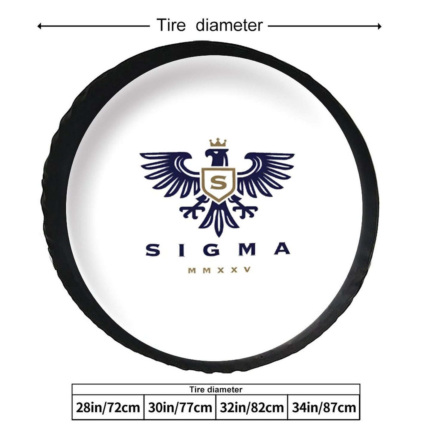 Leather Tire Cover(One-sided Printing)