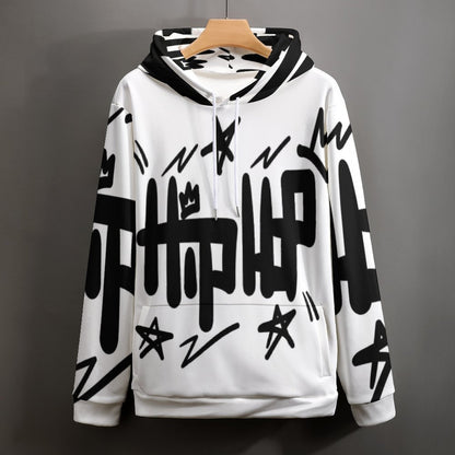 230gsm Men's Cool Hoodie with Double-layer Cap (All-Over Printing)