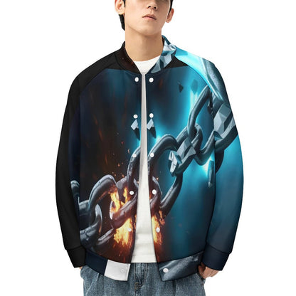 Men's Baseball Jacket (All-Over Printing)