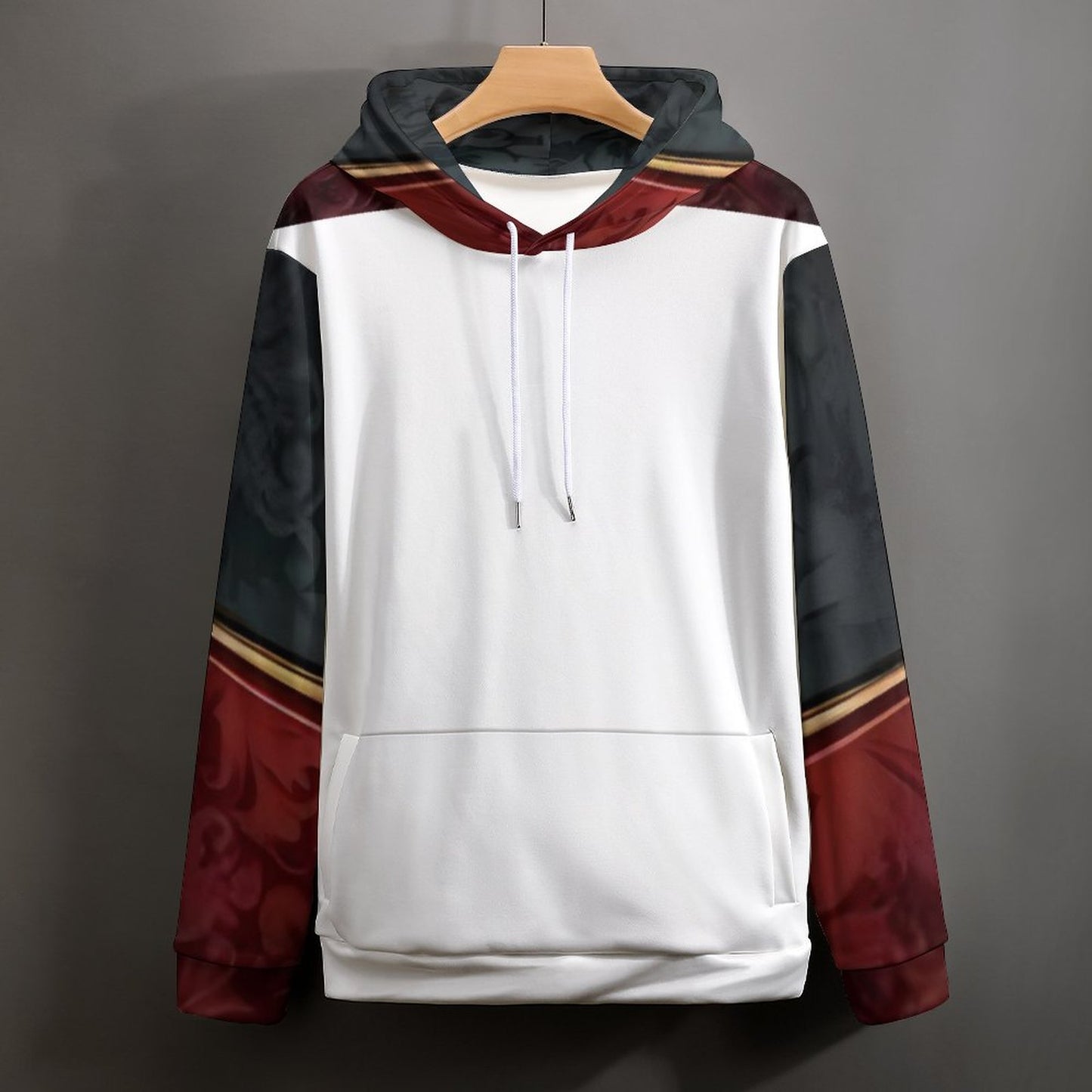 230gsm Men's Cool Hoodie with Double-layer Cap (All-Over Printing)