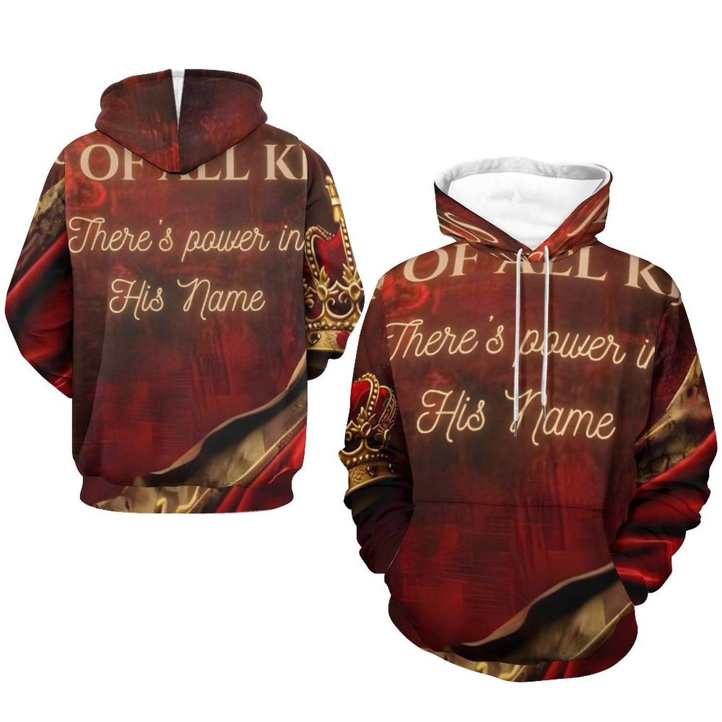 230gsm Printed Hoodie for Men (All-Over Printing)