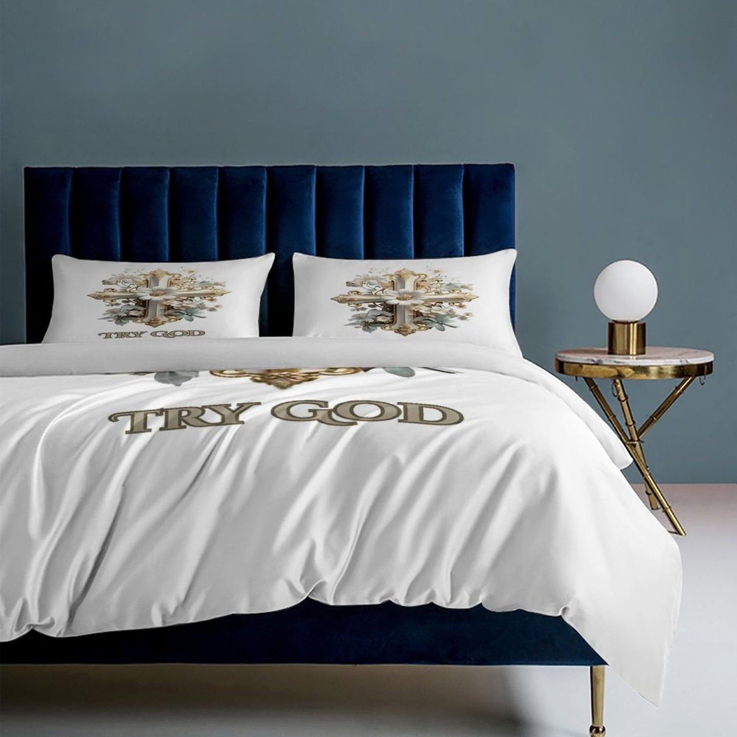 KING/CALIFORNIA KING 3-Piece Bedding Set-102"x90"/ 259x229cm (Dual-sided Printing)-