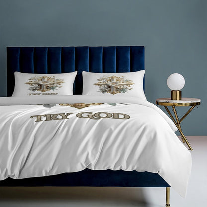 KING/CALIFORNIA KING 3-Piece Bedding Set-102"x90"/ 259x229cm (Dual-sided Printing)-