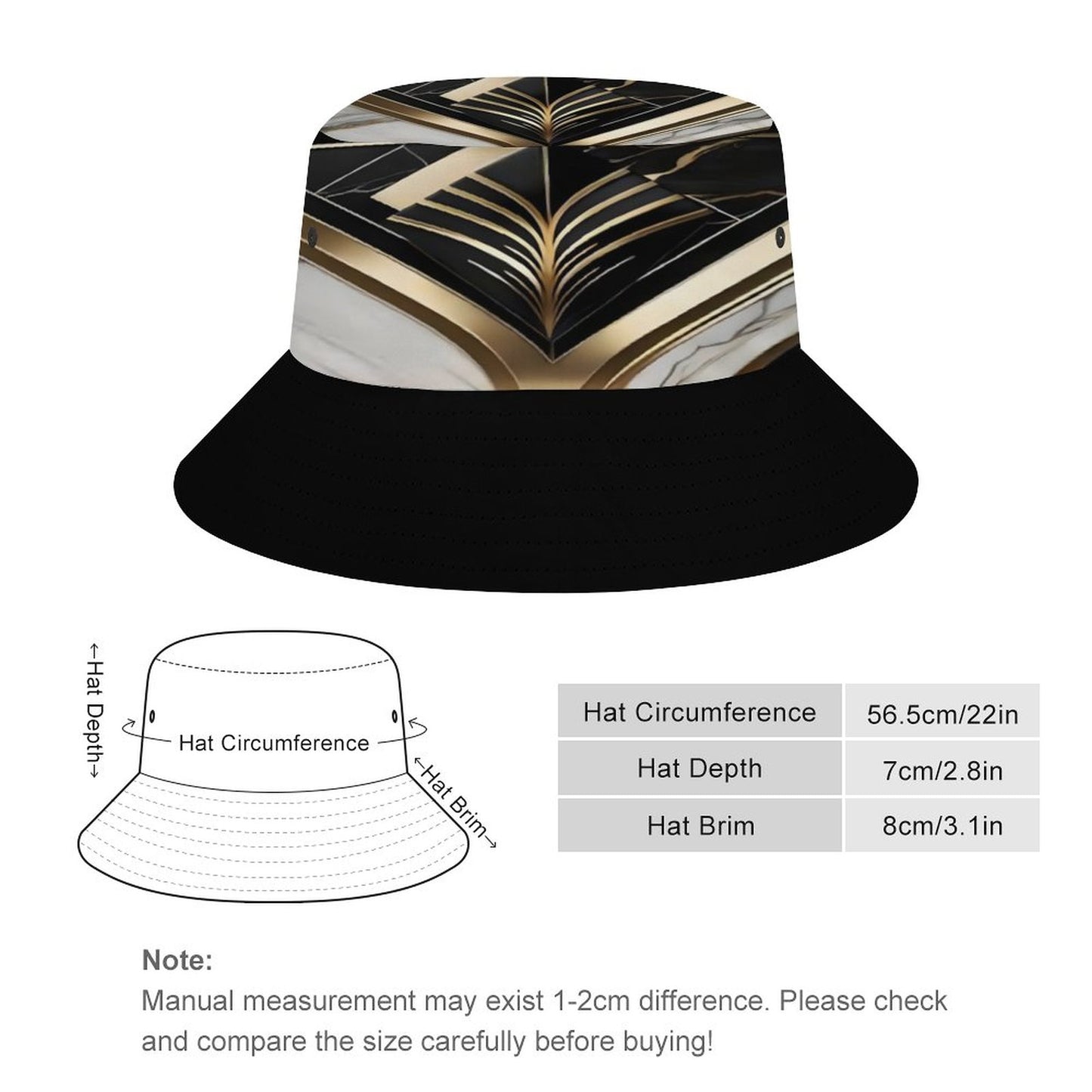 Adult Unisex Bucket Hat (All-Over Printing)