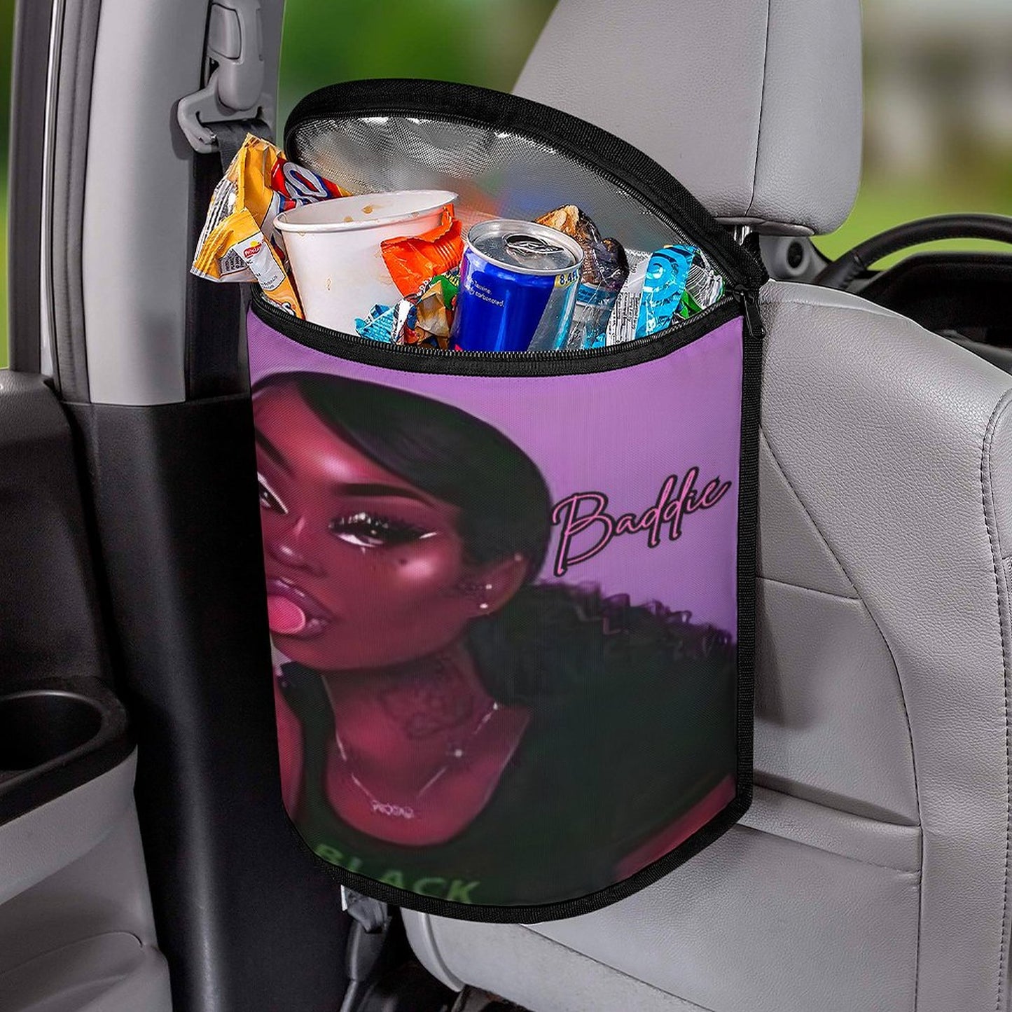 Collapsible Car Trash Bin