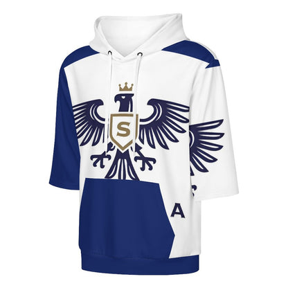 280gsm Half Sleeve Hoodie LM033 (All-Over Printing)