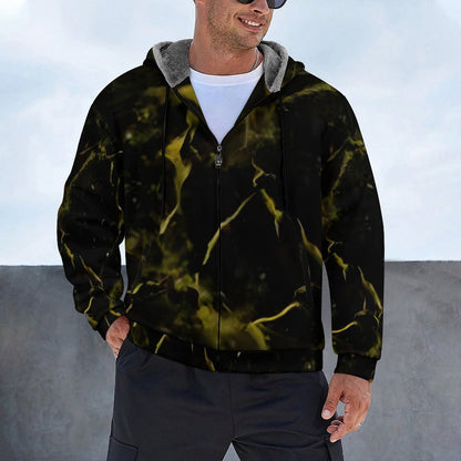 230gsm Full Zip up Hoodie with Plush Lining WZIP (All-Over Printing)