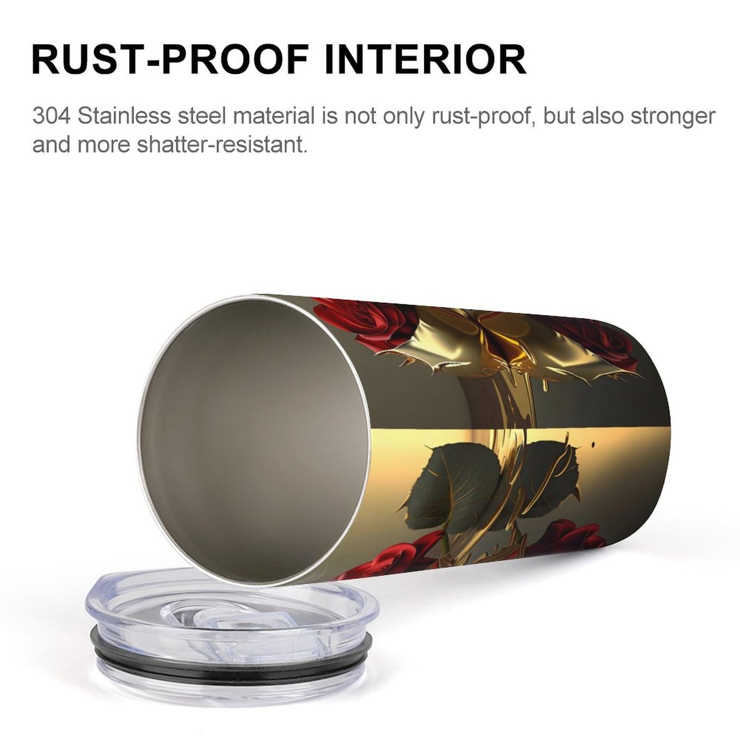 Insulated Drinking Cups with Lids