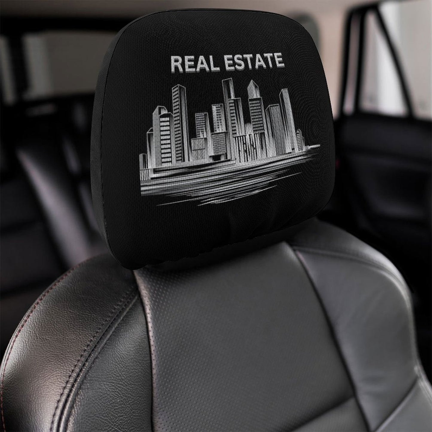 Custom Car Headrest Covers