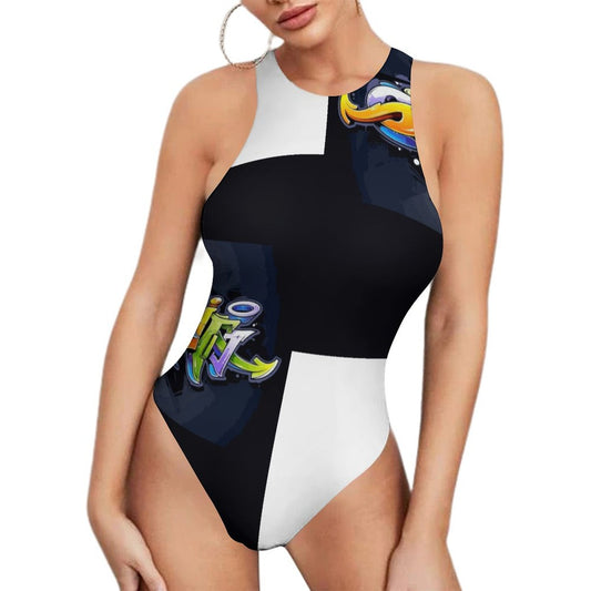 COLORFUL GRAFFITI Tank Top Bodysuit