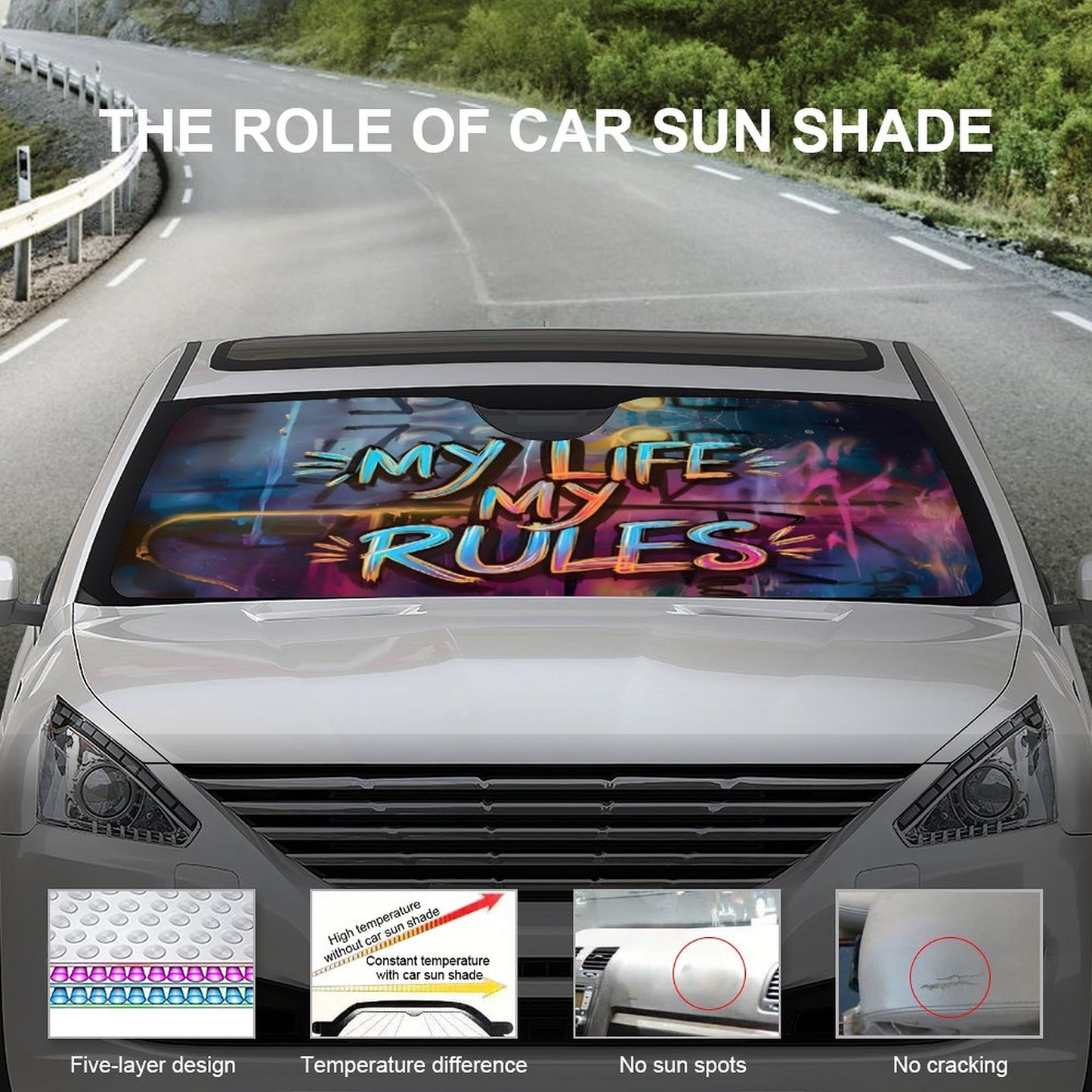 Car Cool with Sun Shades