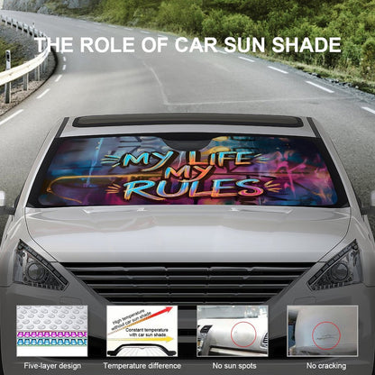 Car Cool with Sun Shades