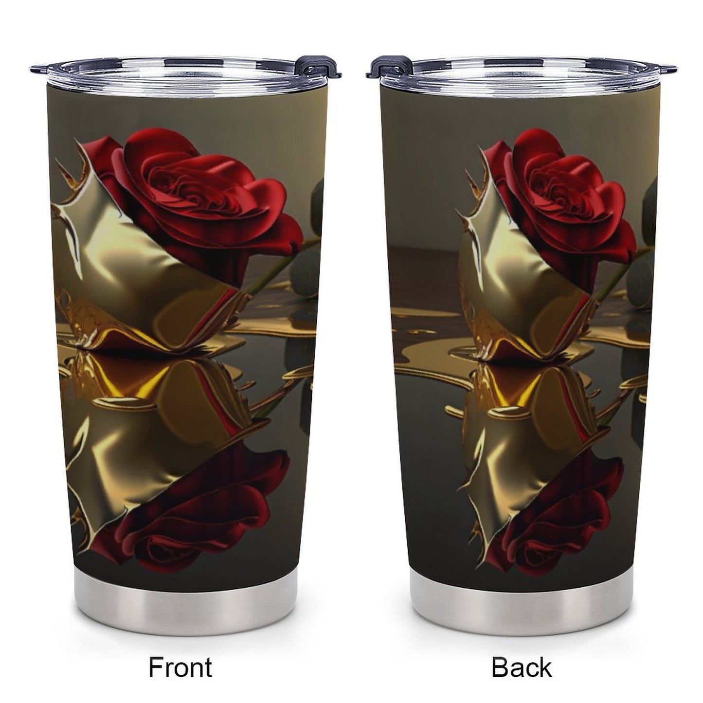 Car Travel Coffee Mug with Lid (All-Over Printing)