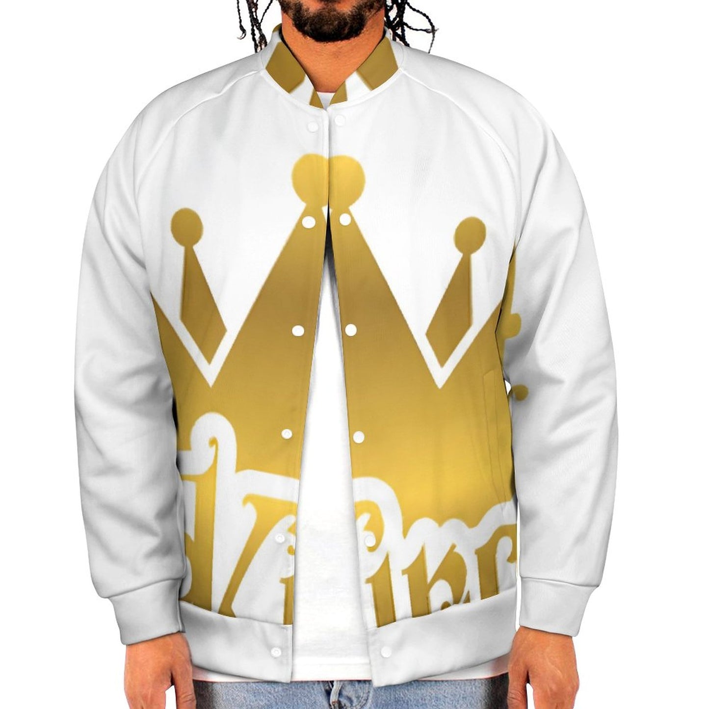Men's Baseball Jacket (All-Over Printing)