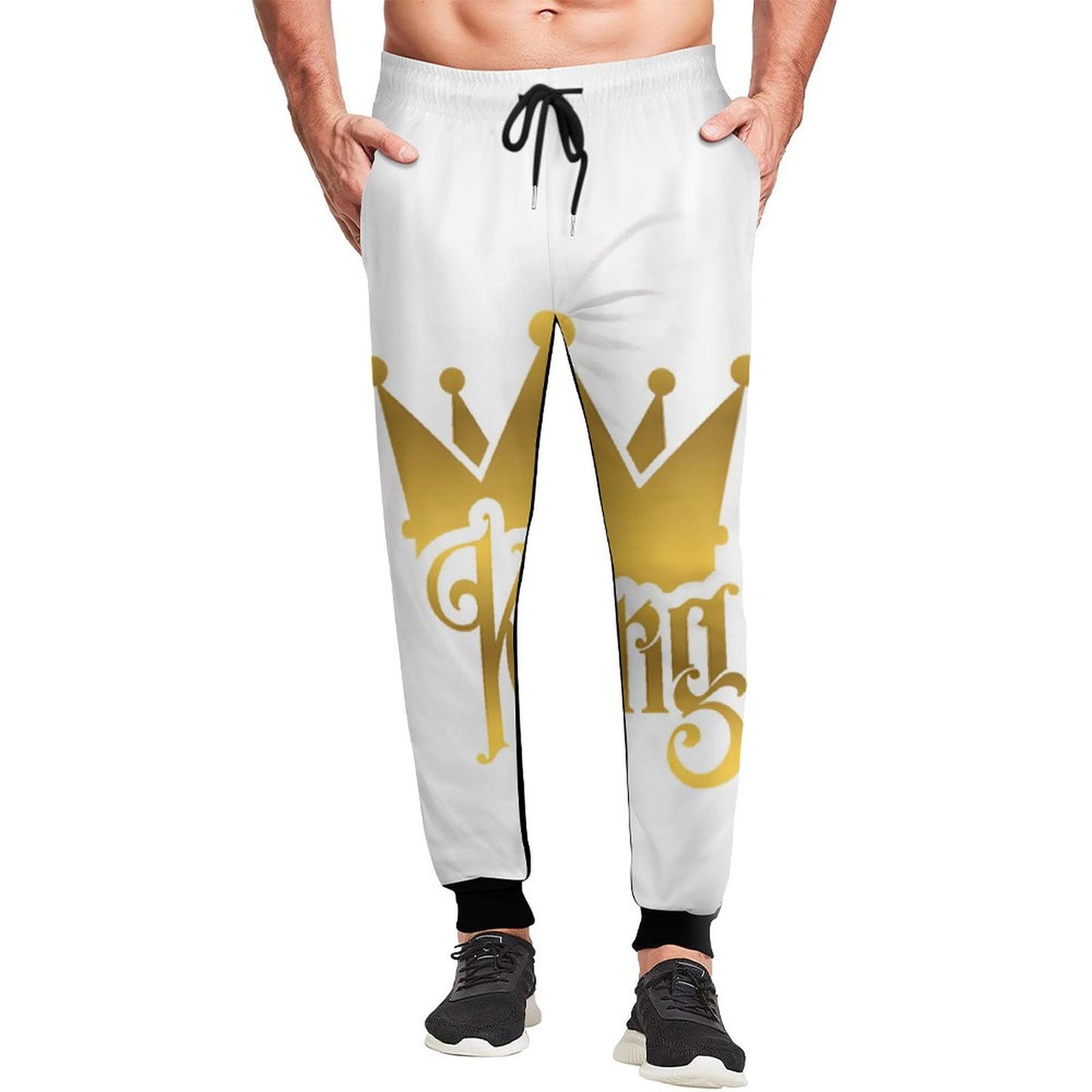 Men's Printed Sweatpants (Front All-Over Printing)