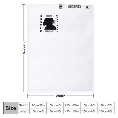280gsm Flannel Blanket-60"x80" (Dual-sided Printing)