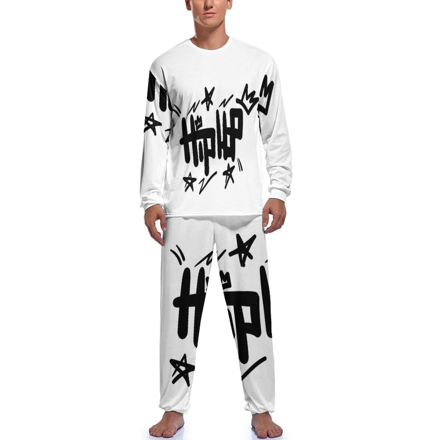 180gsm Men's Loungewear Set JJ1201 (All-Over Printing)