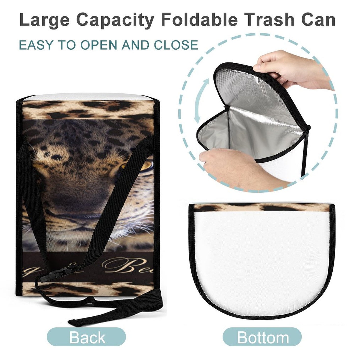 Collapsible Car Trash Bin