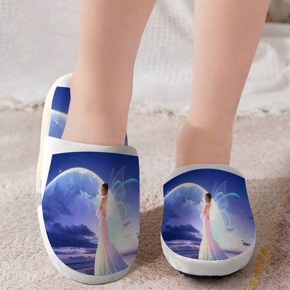 Flannel Children's Cotton Slippers (All-Over Printing)