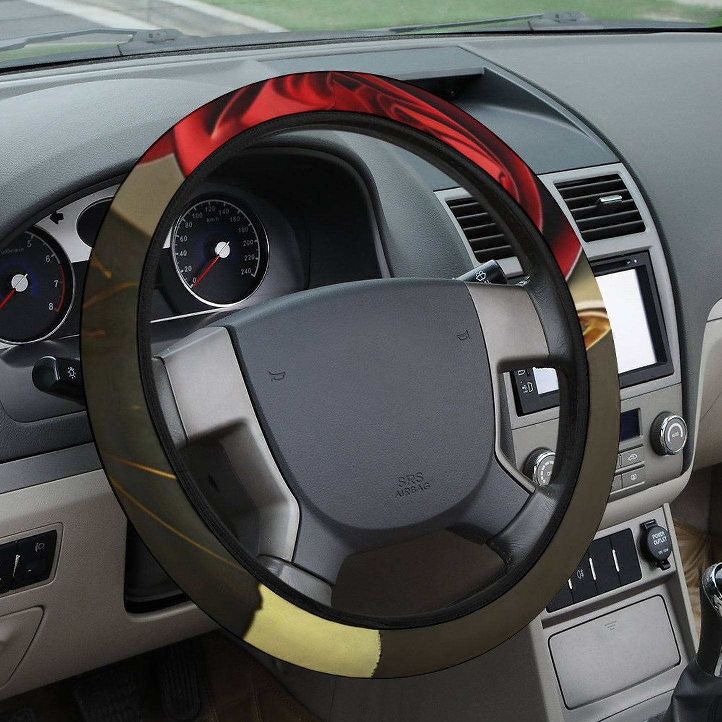 Car Steering Wheel Cover