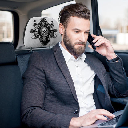 Custom Car Headrest Covers