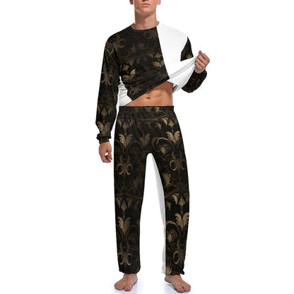 180gsm Men's Loungewear Set JJ1201 (All-Over Printing)