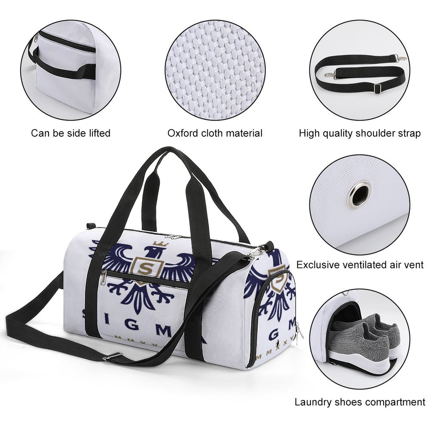 Gym bag A017 Large Capacity Sports Duffel