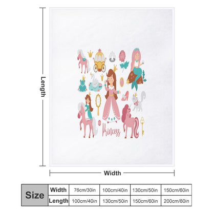 250gsm Flannel Throw Blanket-60"x80"