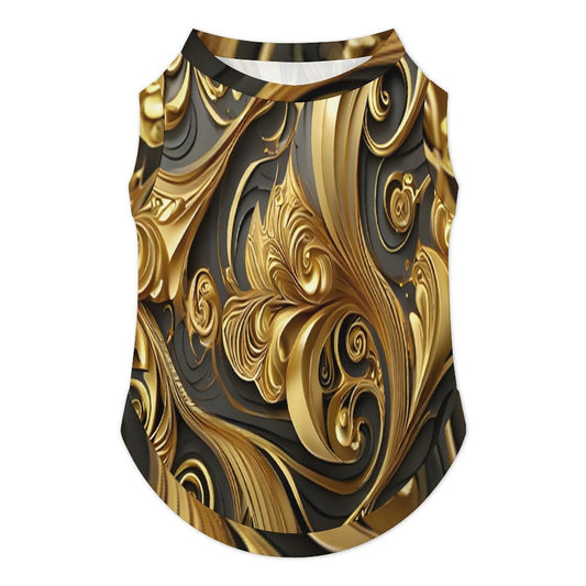 Plus Size Ice Silk Pet Tank Top-XL-3XL