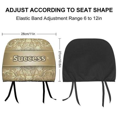 Custom Car Headrest Covers