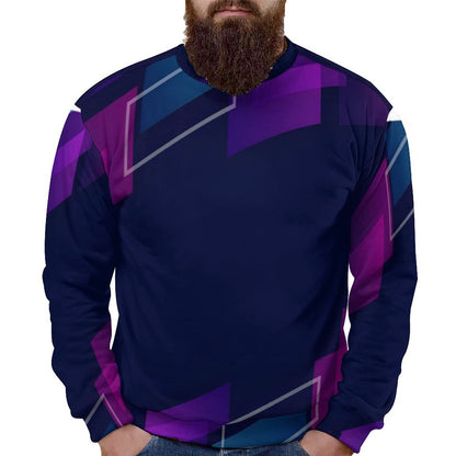 250gsm Round Neck Men's Sweatshirt 4T35 (All-Over Printing)