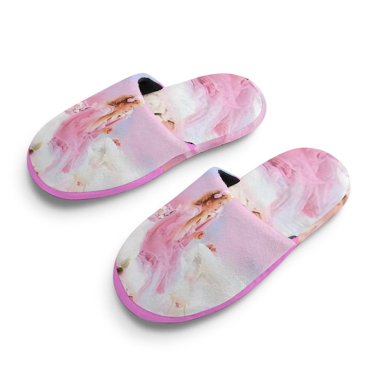 Flannel Children's Cotton Slippers (All-Over Printing)