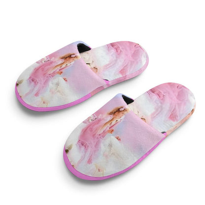 Flannel Children's Cotton Slippers (All-Over Printing)